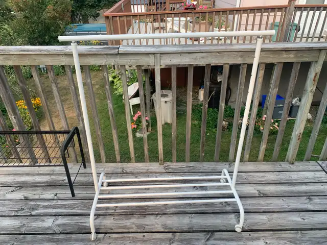 clothes, rack or dryer