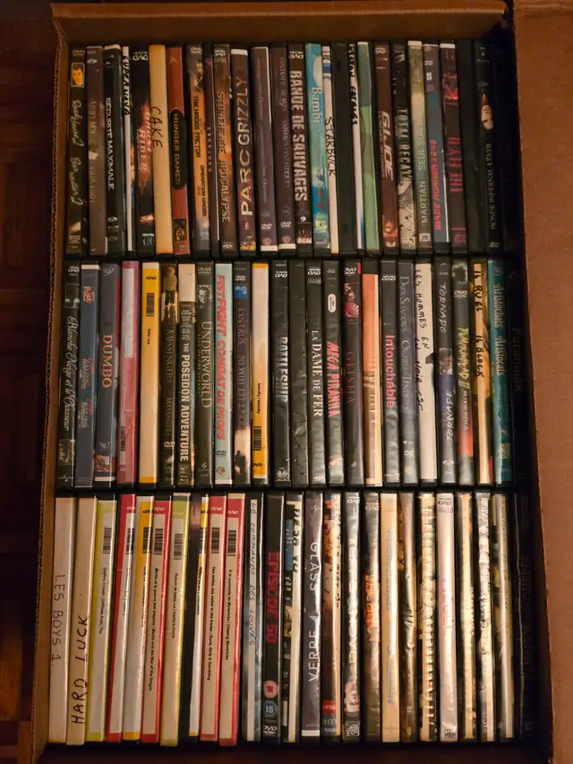 Films DVD à donner