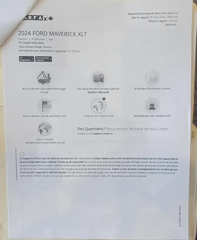 2024 Ford Maverick XLT AWD LOOK UNIQUE - Photo 44