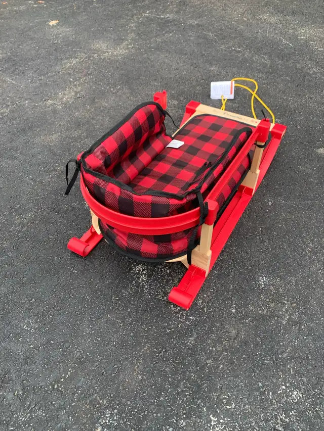 child sleigh with pad - Photo 3