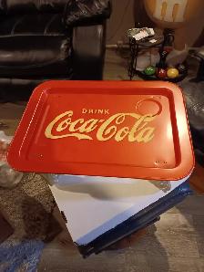 Coca Cola Coke Folding Serving Tray New Never Been Used