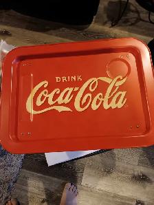 Coca Cola Coke Folding Serving Tray New Never Been Used - Photo 3