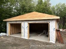 KIT CHARPENTE - 26X26 - MAISON, GARAGE, CHALET. ASSEMBLAGE DISPO