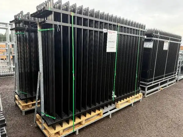 240FT Industrial Site Fence – 10’x7’, 24 Panels Included - Photo 4