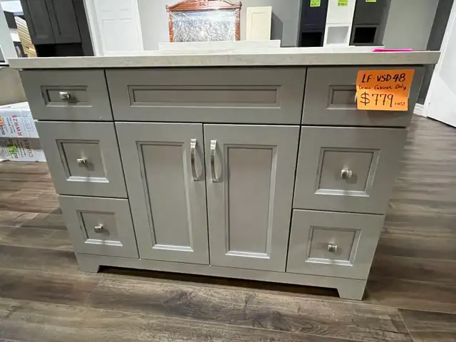 48'Vanities & 49' Countertops Demo on Clearance - CozyHome Missi