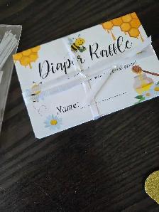 Honey Bee baby shower theme decorations - Photo 5