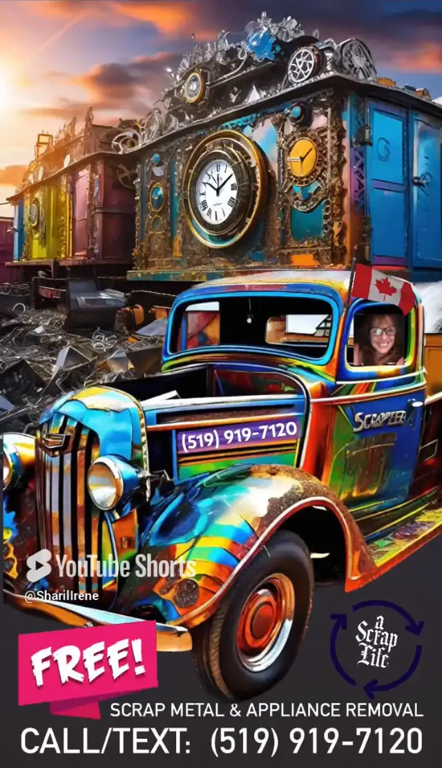 (519) 919-7120 = Scrapper: FREE Appliance & Scrap Metal Pick Up