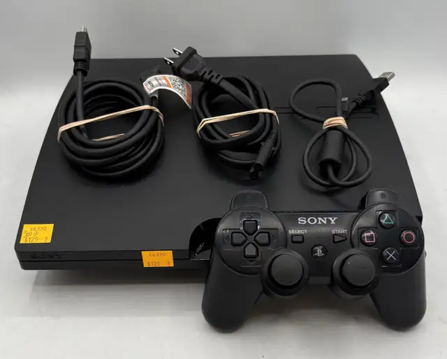 300gb Playstation 3 Complete with Wires & PS3 Controller