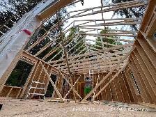 CHALET/ MINI MAISON 20X22 - KIT CHARPENTE PCC -ASSEMBLAGE DISPO. - Photo 6