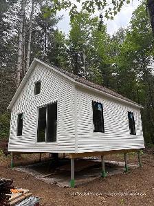 CHALET/ MINI MAISON 20X22 - KIT CHARPENTE PCC -ASSEMBLAGE DISPO. - Photo 7