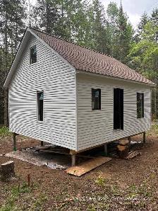 CHALET/ MINI MAISON 20X22 - KIT CHARPENTE PCC -ASSEMBLAGE DISPO. - Photo 8