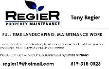LANDSCAPING - LOOKING TO HIRE
