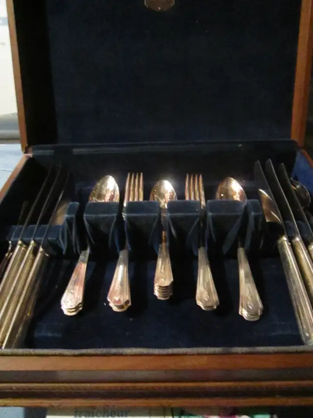 #152A  CHARMION silverware set for 6 - Photo 2