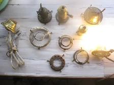 ANTIQUE VINTAGE OIL LAMP & ELECTRIC LAMP PARTS