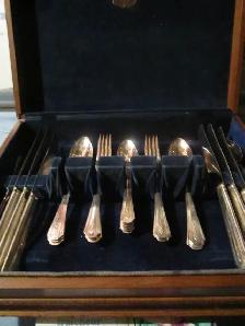 #152A  CHARMION silverware set for 6 - Photo 2