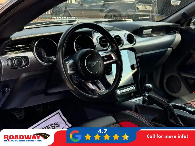 2021 Ford Mustang 6-SPEED MANUAL | HEATED   COOLED SEATS | BA... - Photo 12