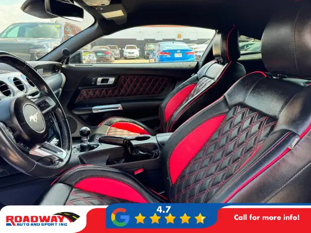 2021 Ford Mustang 6-SPEED MANUAL | HEATED   COOLED SEATS | BA... - Photo 13