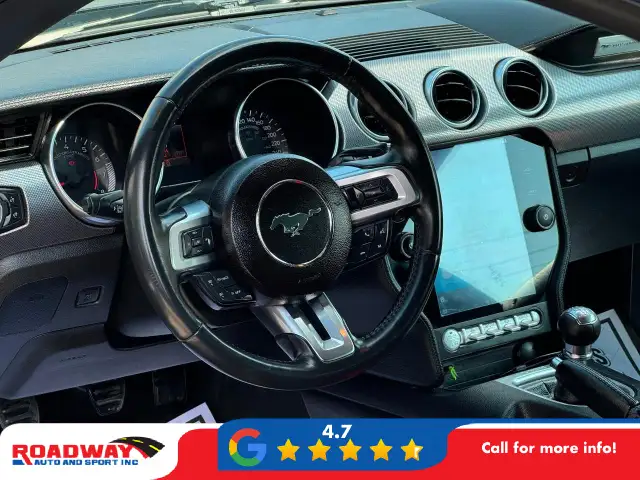 2021 Ford Mustang 6-SPEED MANUAL | HEATED   COOLED SEATS | BA... - Photo 17