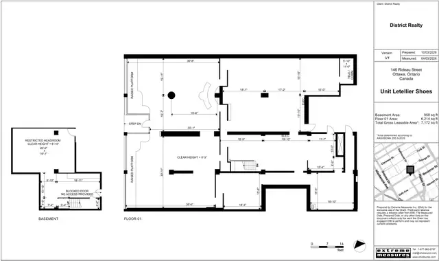 6,214 sf of Prime Frontage Retail for Lease | 146 Rideau Street - Photo 2