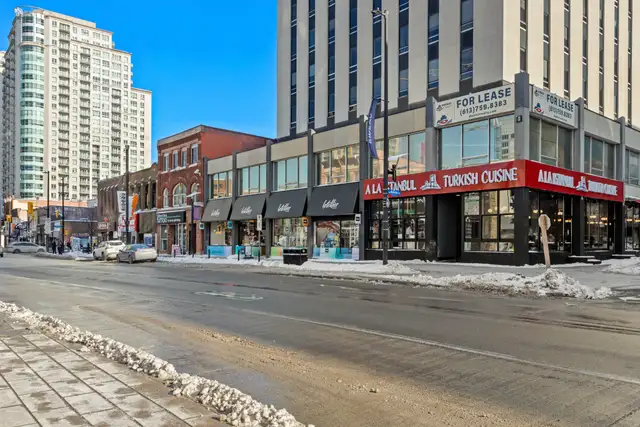 6,214 sf of Prime Frontage Retail for Lease | 146 Rideau Street - Photo 3