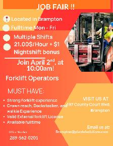 Job Fair for Forklift!