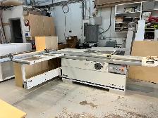 Scm mini max 8' sliding table saw