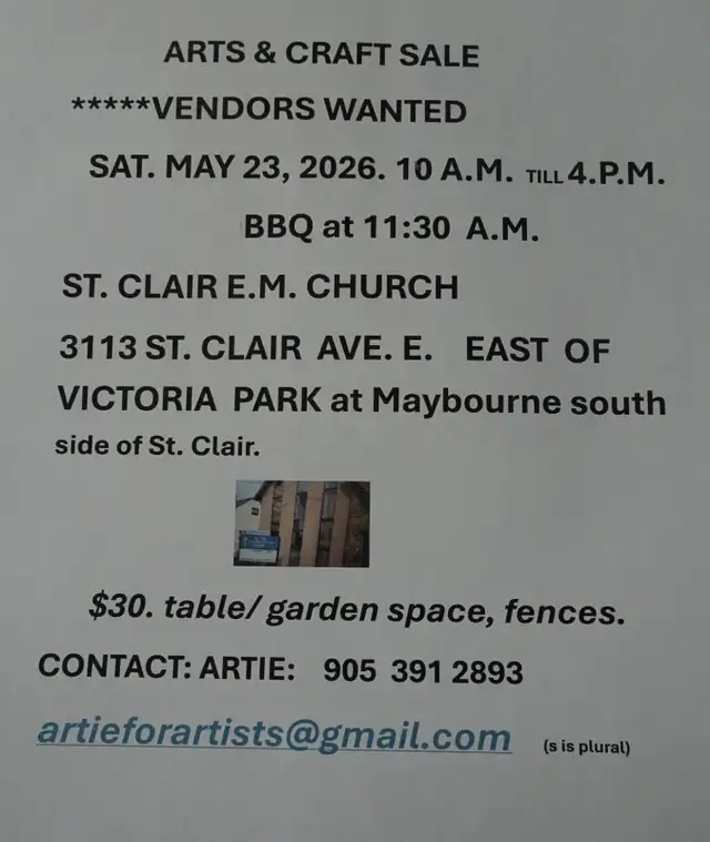 ARTS AND CRAFT SALE