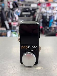 TC Electronic Polytune 3 Noir Ultra-Compact Polyphonic Tuner