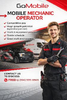 Technicien en Changement de Pneus - Mobile Tire Technician