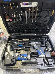 Mastercraft Air Tool Kit Incomplete In Case