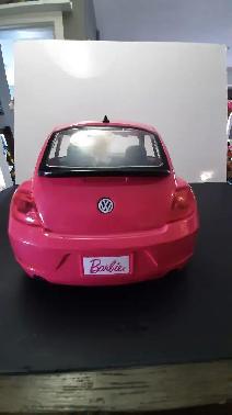 Mattel Barbie Doll Car Volkswagen Beetle Vehicle Hot Pink/Fuschi - Photo 3