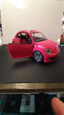Mattel Barbie Doll Car Volkswagen Beetle Vehicle Hot Pink/Fuschi - Photo 4