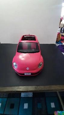 Mattel Barbie Doll Car Volkswagen Beetle Vehicle Hot Pink/Fuschi - Photo 6