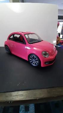 Mattel Barbie Doll Car Volkswagen Beetle Vehicle Hot Pink/Fuschi - Photo 8
