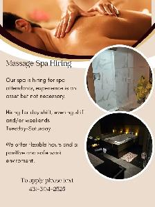 massage spa hiring - Photo 2