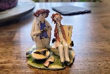 Vintage Lino Zampiva Pastel Ceramic