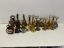 Brass bell collection