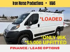 2020 Ram ProMaster Cargo Van $5,000 UPFITTED ONLY 96K LOADED NIC