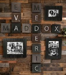 Lettre de scrabble mural, la déco parfaite pour les familles !