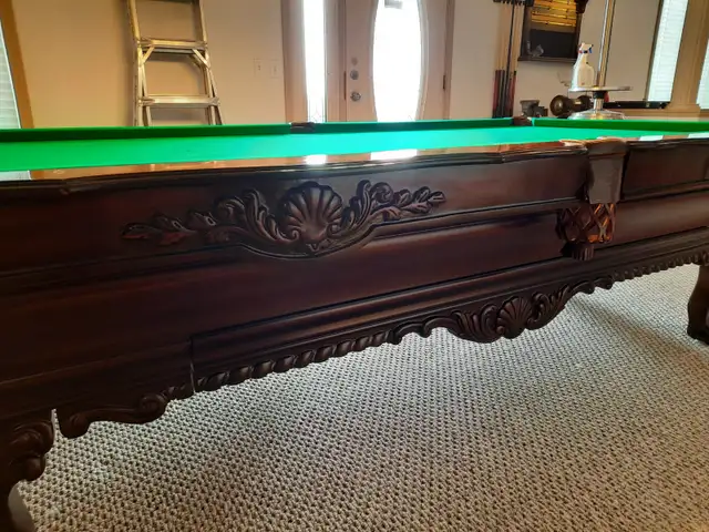 Olhausen St. George 9' pool table. - Photo 7