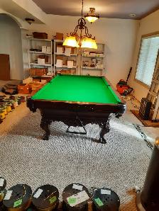 Olhausen St. George 9' pool table. - Photo 8