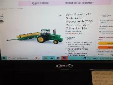 Die Cast Metal John Deere 1:64 Scale Farm & Intustrial Equipment - Photo 4