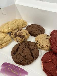 New York cookies , gooey cookies Milton red velvet cookies - Photo 3
