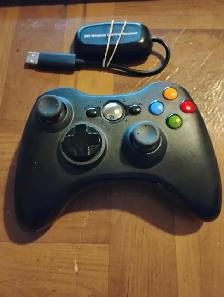 Wireless Controller for Xbox 360 PC Windows 7 8 10 11 W Receiver