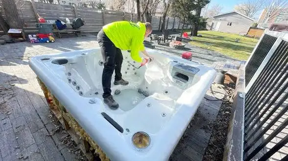 hot tub removal