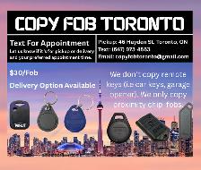FOB COPY SERVICE & DELIVERY - $30/FOB - 647-973-4863