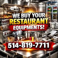 on achète vos équipements de restaurant equipments