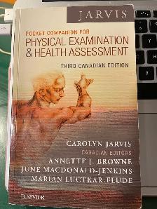Jarvis Physical Examination&Health Assessment, Pocket, 3rd Edi