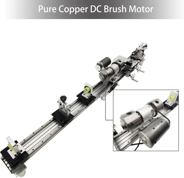Dual Track Dual Chuck Billiard Cue Repair Lathe Machine 028376 - Photo 7