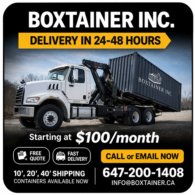 BEST PRICE SHIPPING CONTAINERS! BUY IT. RENT IT. DONE. BOXTAINER